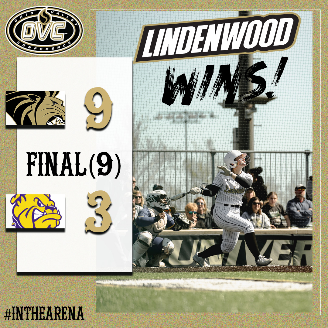 FINAL (9 inn.)

Lindenwood - 9
Western Illinois - 3

10 game win streak ✅
Series sweep ✅
3 straight series sweeps ✅

#InTheArena