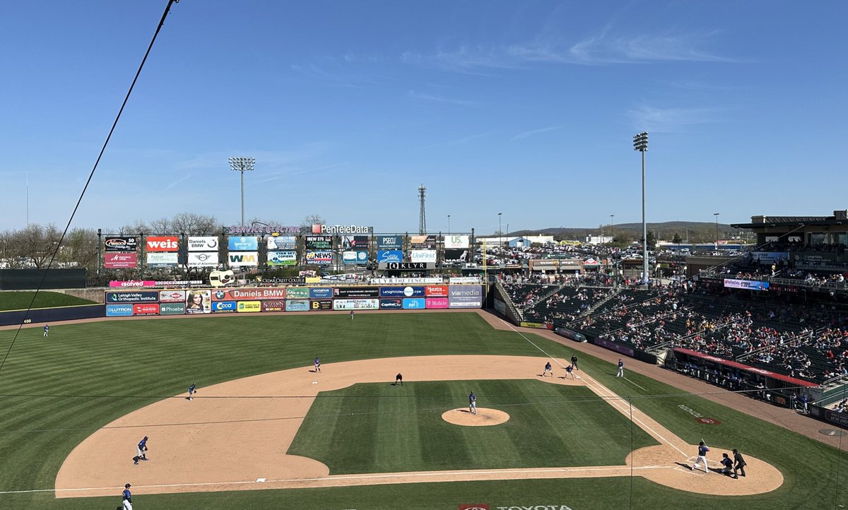 We had a great season kick-off event with members of our Pocono Fan Council today at the @IronPigs game!
