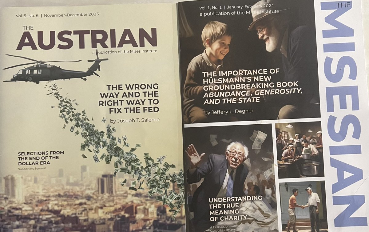 Transitions are dangerous. Whether from climb to rappel,rifle to pistol or moving an injured patient from ground to stretcher.  @misesinstitute has changed the name of its publication.  The Austrian has become the Misesian.  From economic ignorance to understanding.  Dangerous.