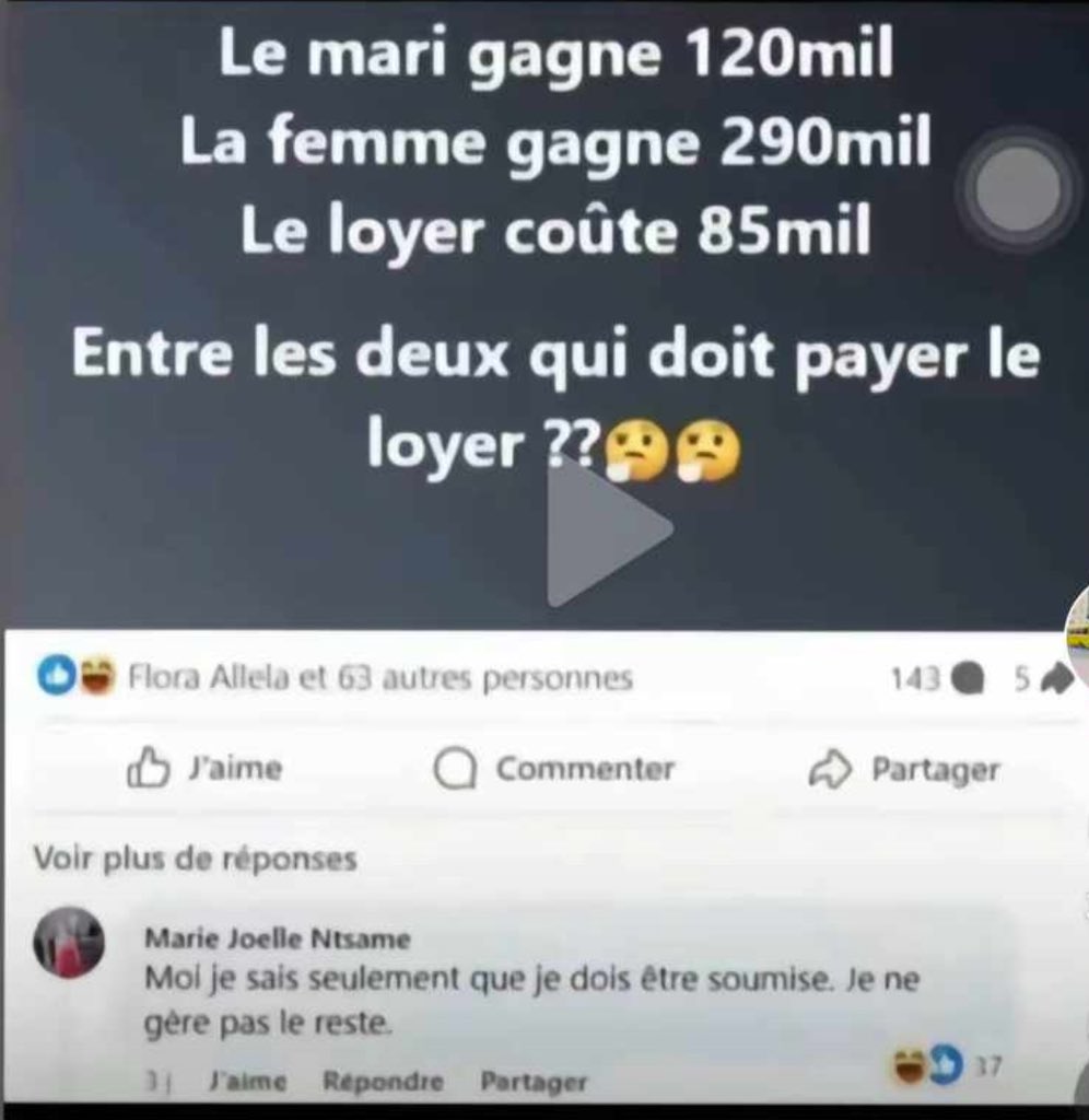 Cette affaire de soumission 😂😂😂