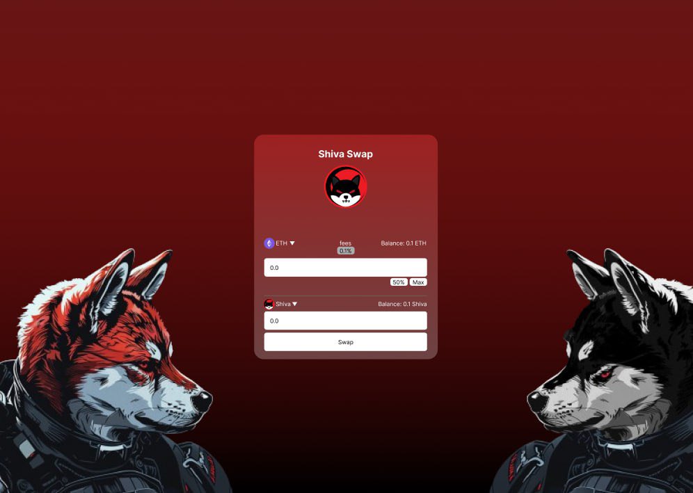 ShivTokenETH's tweet image. Who’s excited for the shivaSwap release this week. 👀