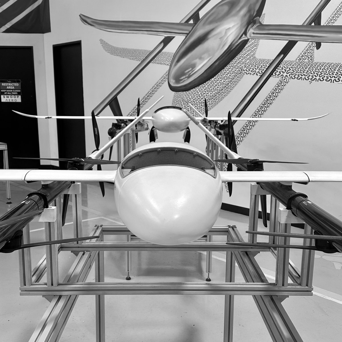 Exciting news! Our latest batch of Kite aircraft are ready for flight testing. Once cleared, they'll join our global network, revolutionising supply delivery worldwide. Stay tuned for more on #ManufacturingMondays! 🛫🌍
