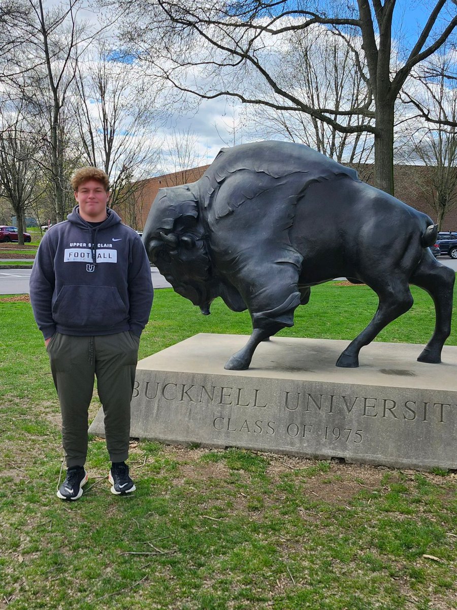 I had a great time at @Bucknell_FB yesterday! Thank you @CoachPearsonOL @McNeilParker