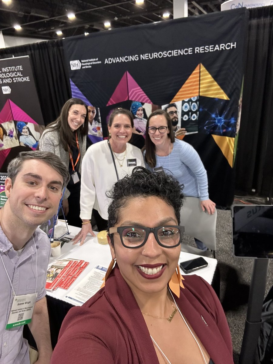 attending #AANAM and interested in learning about how @NIH_NINDS is supporting basic neuro and neurobio disorder research?! come visit us at booth 1016!