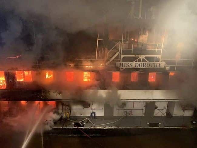 Spraying Fuel Hitting Uninsulated Section Of Engine-Caused Fire Aboard Towing Vessel: NTSB Check out this article 👉 marineinsight.com/case-studies/s… #TowingVessel #FireAccident #MaritimeAccident #Shipping #Maritime #MarineInsight #Merchantnavy #Merchantmarine #MerchantnavyShips