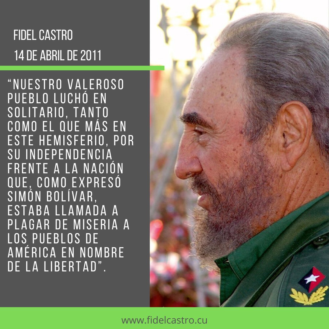#FidelViveEntreNosotros 
#AgroalimPorCuba 🇨🇺