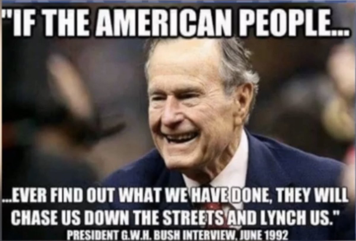 @drawandstrike How many people know that Grandpa Prescott Bush was responsible for WWII because he funded Hitler's rise to power and openly laundered Nazi money thru Union Bank throughout WWII? He is the reason why America was forced to create 'Colluding with the Enemy' laws. Since America…