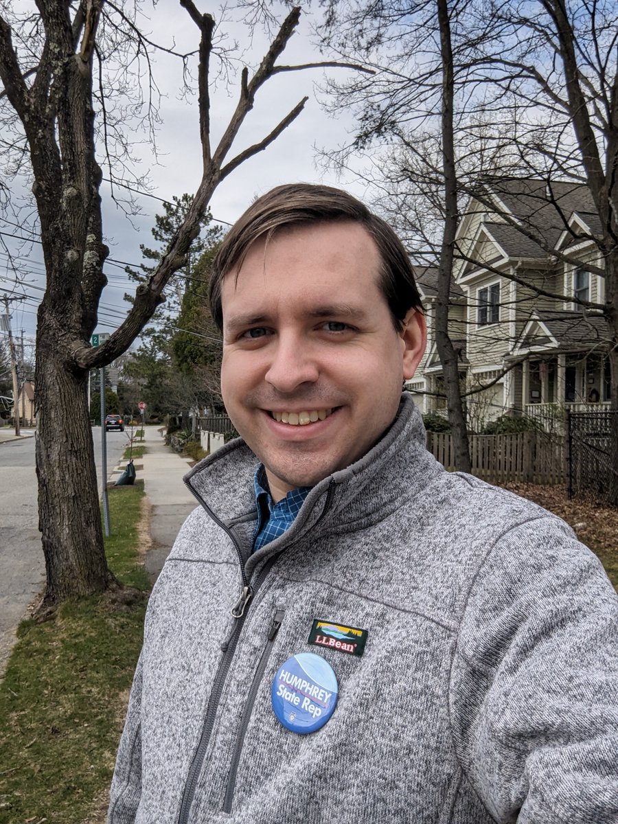 Newton Ward 6 Precinct 1 is done; I moved on to knocking doors in Ward 6 Precinct 3. It was a good enough day to knock another 90 doors. People were sharing a lot of powerful stories today about what they're facing. It's our responsibility as elected officials to hear that & help