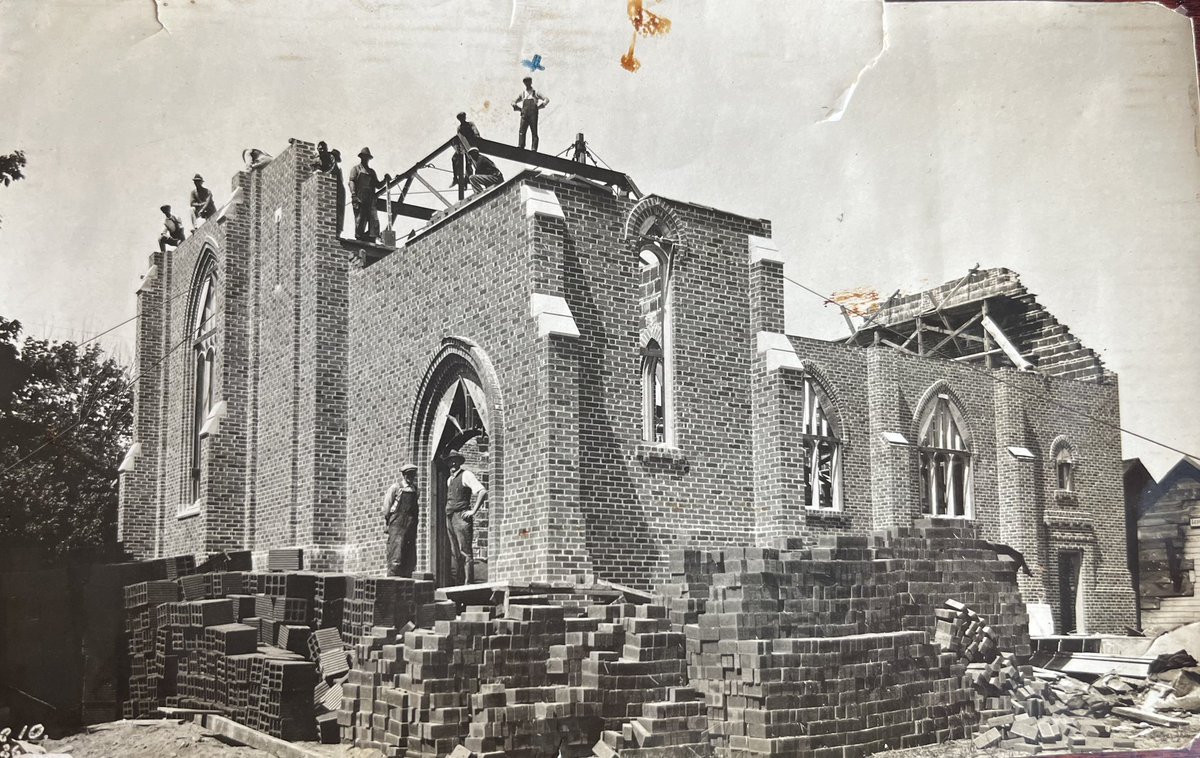 Hey Toronto! Anyone know what church this is? My g-grandfather is a steelworker on the roof and we don’t know what church it is. Possibly East York. TIA.