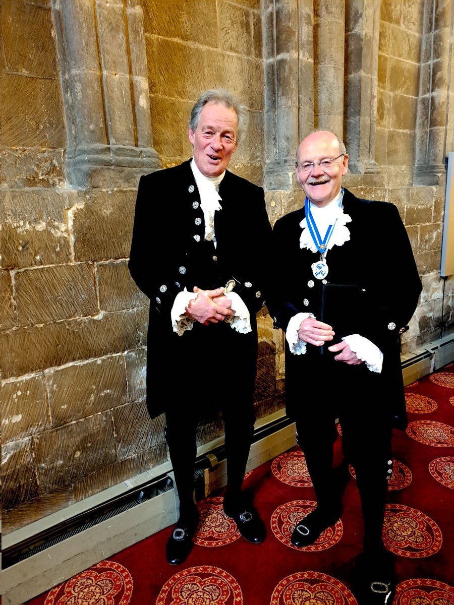 After a fascinating and enjoyable year, I hand over the role of High Sheriff of Gloucestershire to Mark Hurrell. I wish him all the best and know he will be excellent in the role. I thank you all for your support and encouragement during the course of my year.