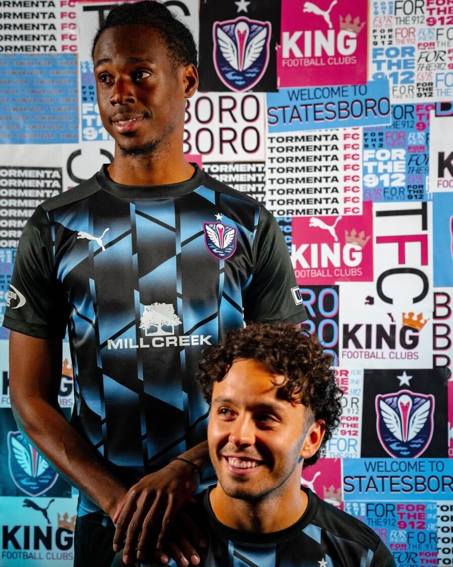 footballshirt's tweet photo. South Georgia Tormenta Football Club, who play in the USA’s USL League One, have unveiled this 2024 Home shirt.
Read more: https://t.co/WIb5Rfph38
#TormentaFC #pumafootball #puma #newkits #soccerjersey #soccer #footballshirts https://t.co/BQfC6MiXmW