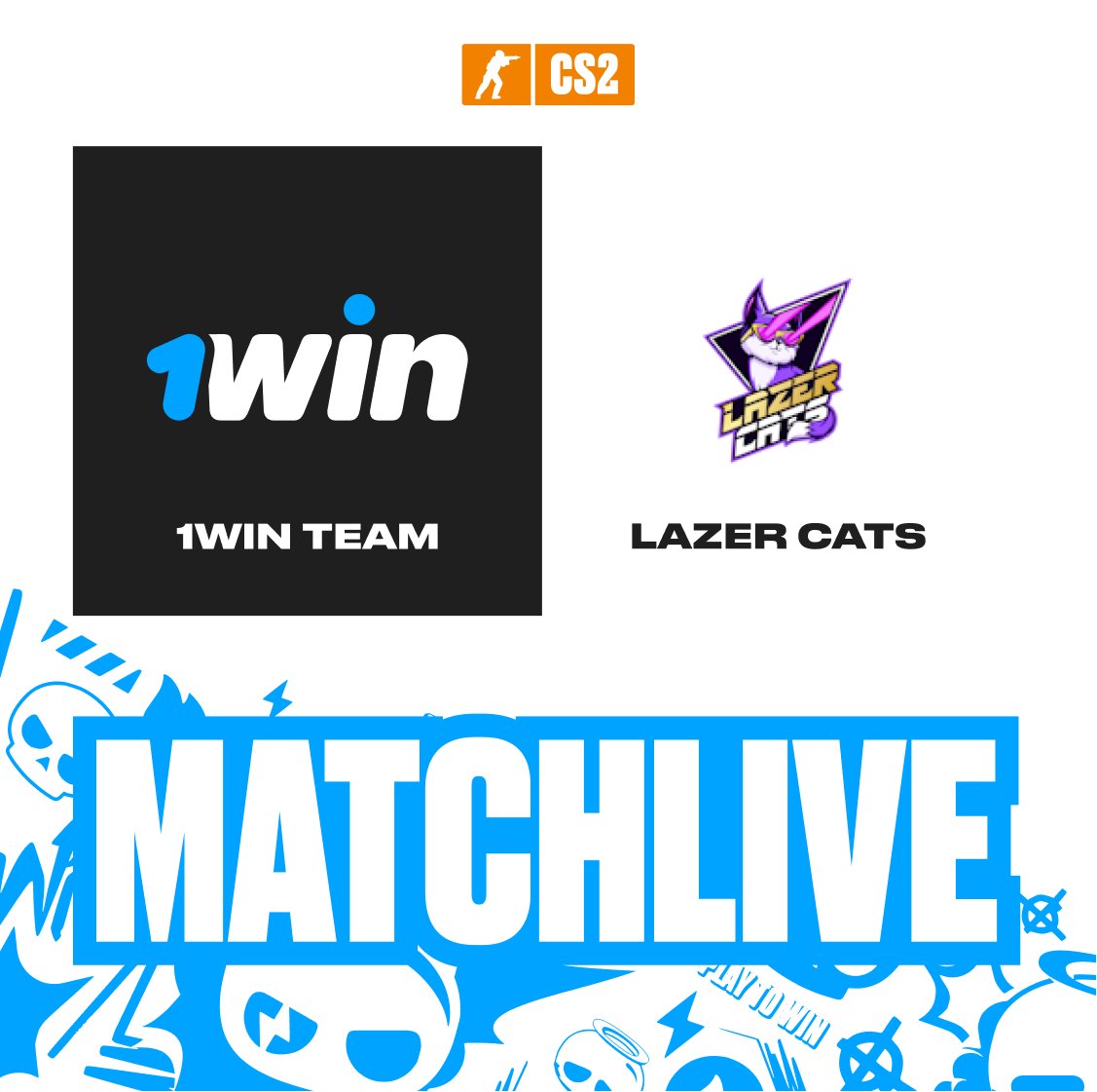 👀CCT Season 2 Europe Series 1 Closed Qualification 1win esports VS. Lazer Cats @ bo3 - LIVE! Broadcast 👉 twitch.tv/cct_cs