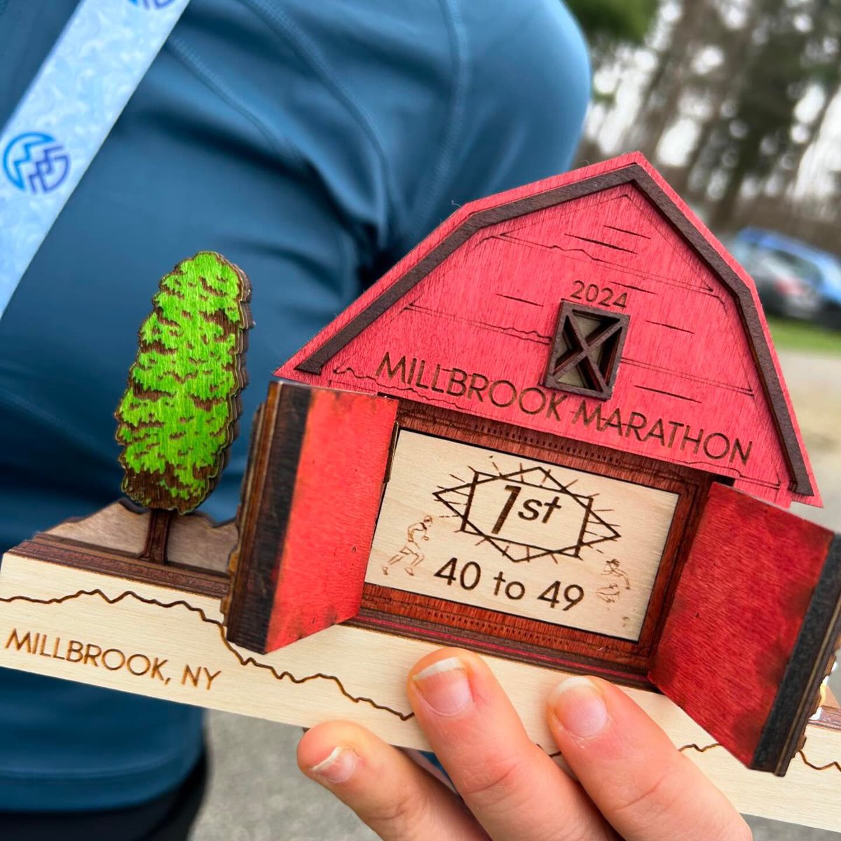 What a day! 26.2 through the rolling hills aka steep
Mountains of Millbrook. Best moment though was realizing that one of my favorite Grizzlies  was crossing the finish line! 14 years old and a marathoner- This kid is going places!! 💙