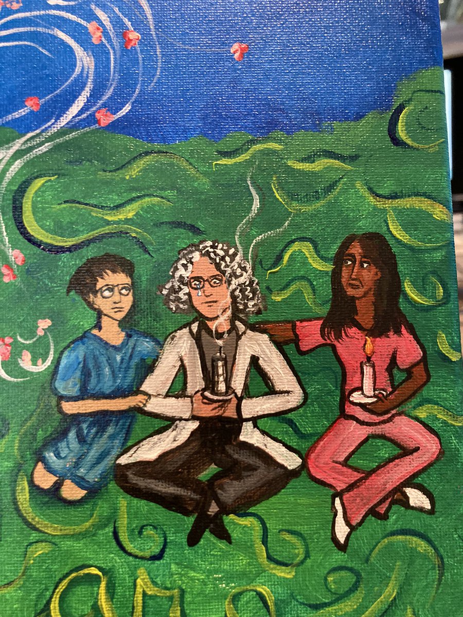 #ICAM2024 Painting day 2 at ICAM “The Way the Wind is Blowing.”