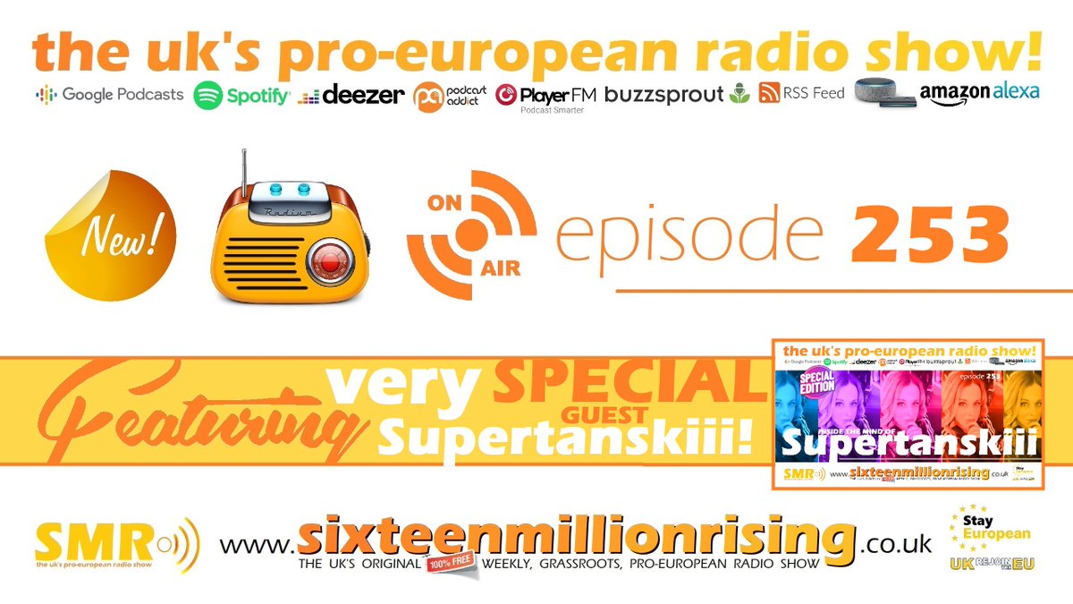 SMRRejoinRadio's tweet photo. Yay! All 7⃣0⃣ Early Riser Subscribers will now find their advance copy of the new show, #EP253 in their email box! 🥳 A day early!
Fancy supporting us and getting the same benefits? Subscribe today for £5 a month! 👉 Link's in our bio! 🎧 Help us make the show! https://t.co/wxgWENryCM