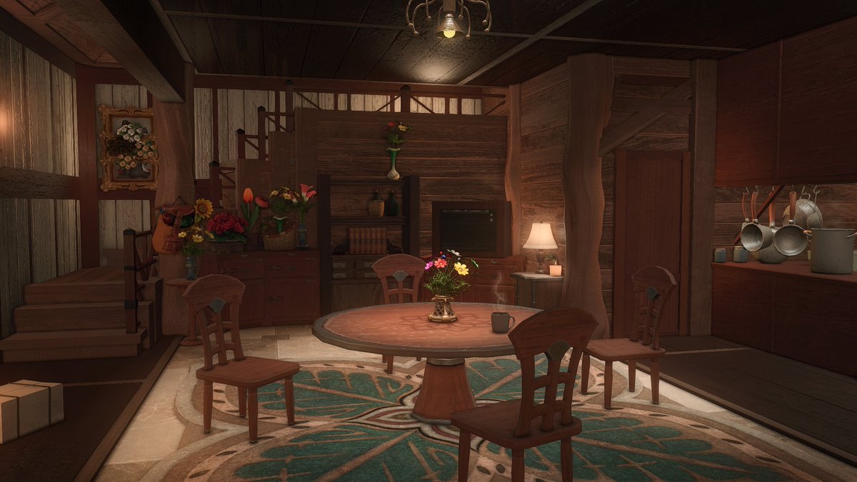 Tessigner_'s tweet photo. 【 Aerith's House 】Updated 🌿
#FFXIV #ffxivhousing #hgxiv #FF14Housing #FF14ハウジング #HousingEden https://t.co/wd6iXlBofc