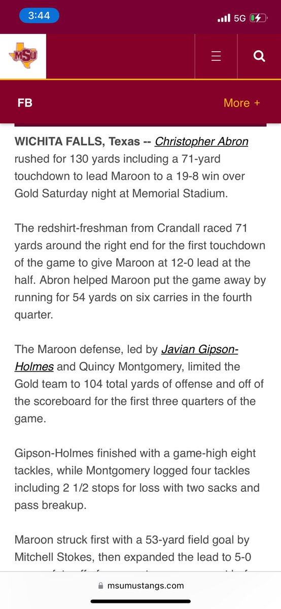 Chris Abron(RB/ATH) tweet media