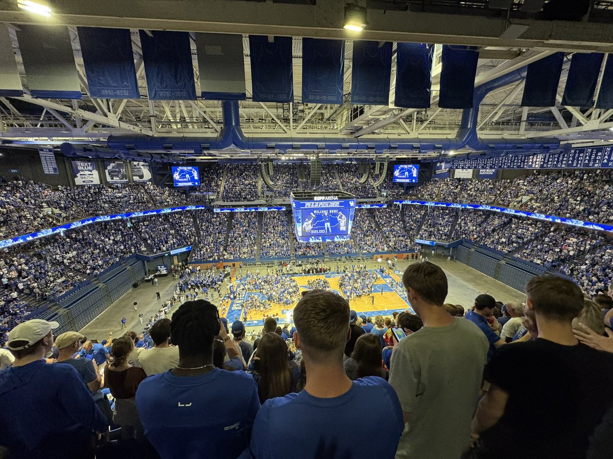 Mr_Gore54's tweet photo. Rupp Arena 4/14/24 https://t.co/C4ebiOvc6L