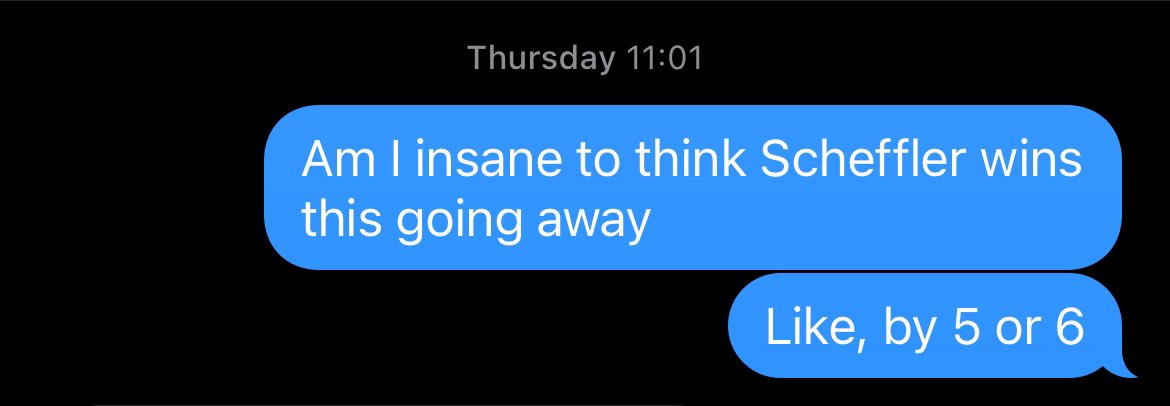 I sent this to a friend Thursday morning. #TheMasters