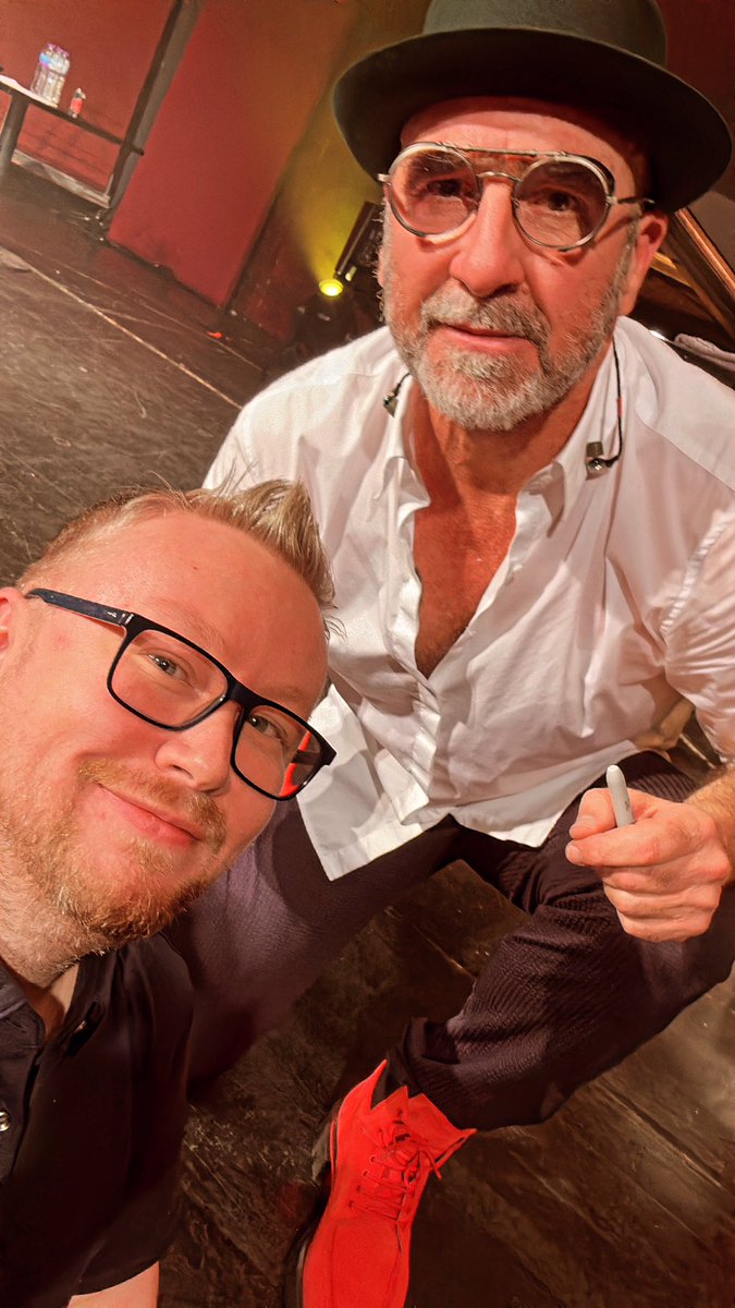 Me? Just meeting my childhood hero lads, what you up to?