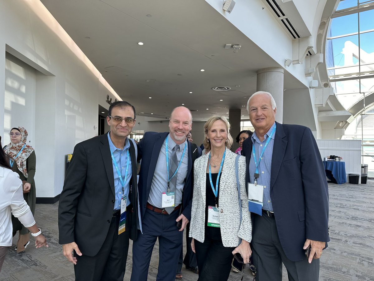 Wonderful connecting with @KurtPfeifer @DrBSlawski & @preopconsult at #SHMConverge24 @SocietyHospMed #PerioperativeManagement