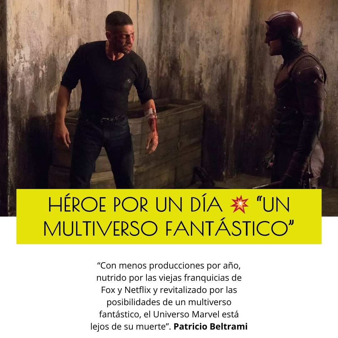 HÉROE POR UN DÍA 💥 La columna de Patricio Beltrami, hoy: 'Un multiverso fantástico' acortar.link/MUnHkE
-----
#Marvel #MarvelStudios #PatrickStewart #KelseyGrammer #KevinFeige #CharlieCox #VincentDOnofrio #JonBernthal #EldenHenson #DeborahAnnWoll #AyeletZurer #JuliaGarner