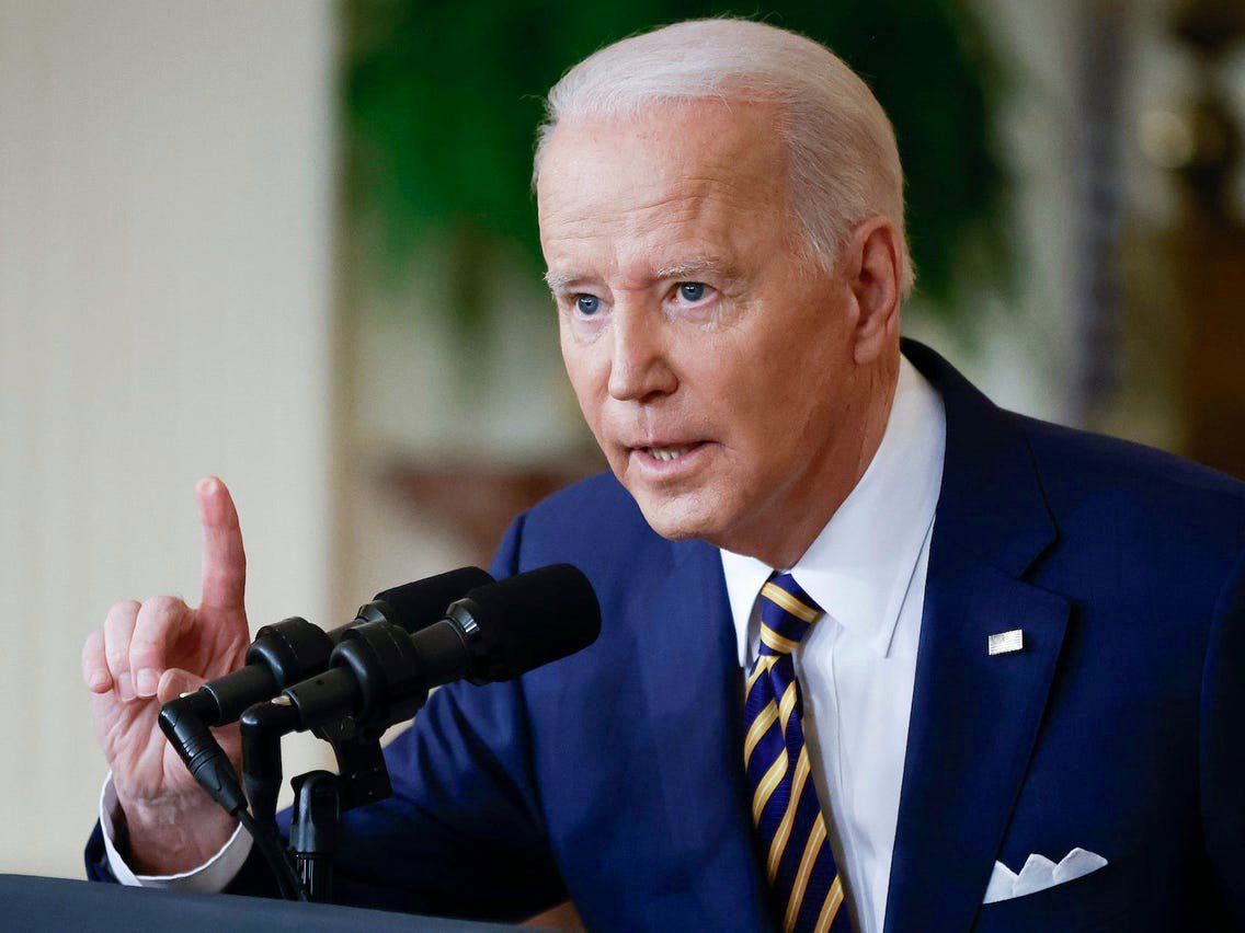 Who else feels very fortunate that Joe Biden is our President right now?