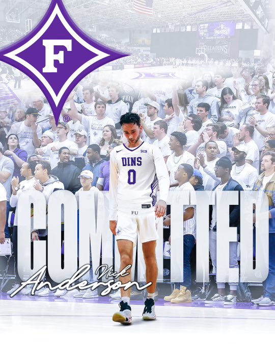 Extremely excited to announce that I will be continuing my athletic and academic career at Furman University!! Thank you to Coach Richey and Coach Growe for the amazing opportunity!! I look forward to what the future holds!! #AllDIN #BetterTogether @FurmanMBB