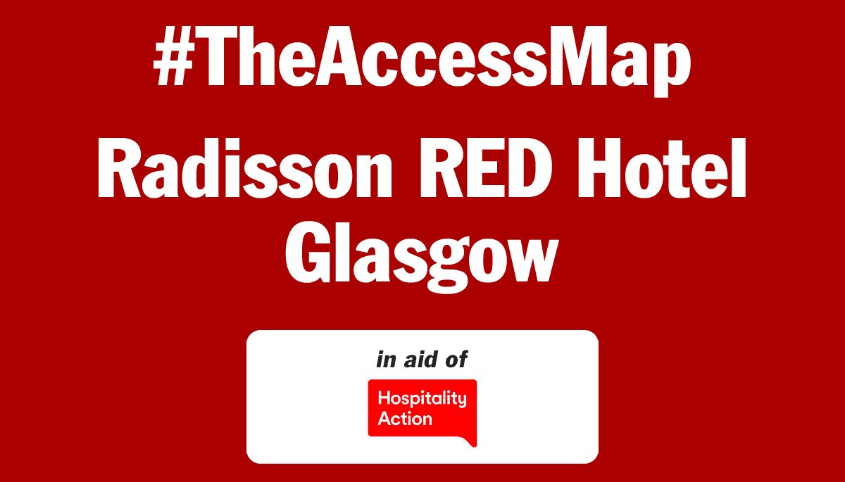 #WIN a £20 Amazon voucher: ✅ Follow @RadissonREDGla and @HospAction ❤️ ✅ Retweet this ✅ Reply #TheAccessMap and tag a friend #Competition sponsored by @dotscotregistry