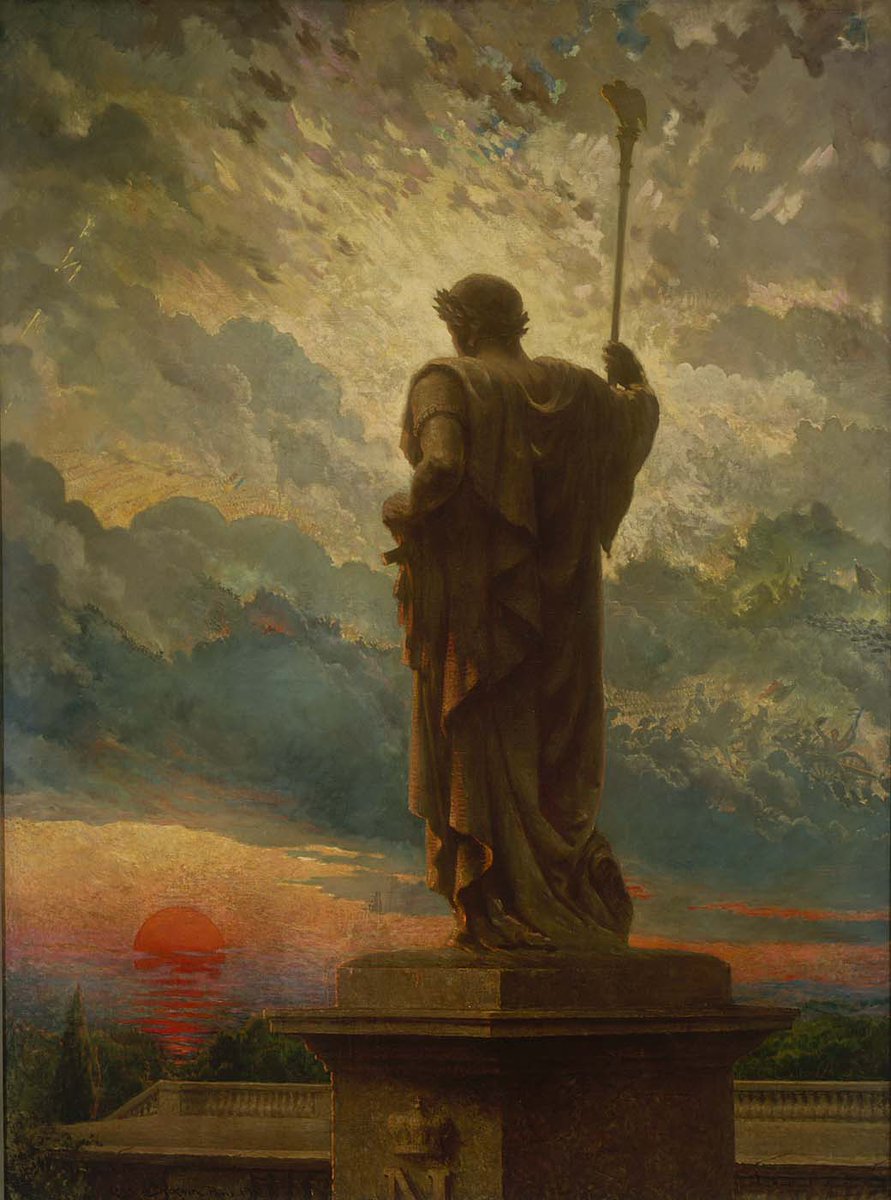 L' Empereur, by American painter James Carroll Beckwith (1912). Smithsonian American Art Museum.
