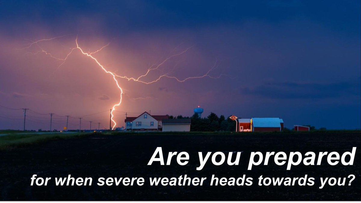 NWSDesMoines's tweet photo. Monday and Tuesday look to offer the first widespread severe weather chance across Iowa in 2024.

Now is the time to prepare for severe weather that may impact you - whether this week or in the weeks ahead.

More posts coming this evening on how to be prepared! #iawx https://t.co/P9mlYLSMwC