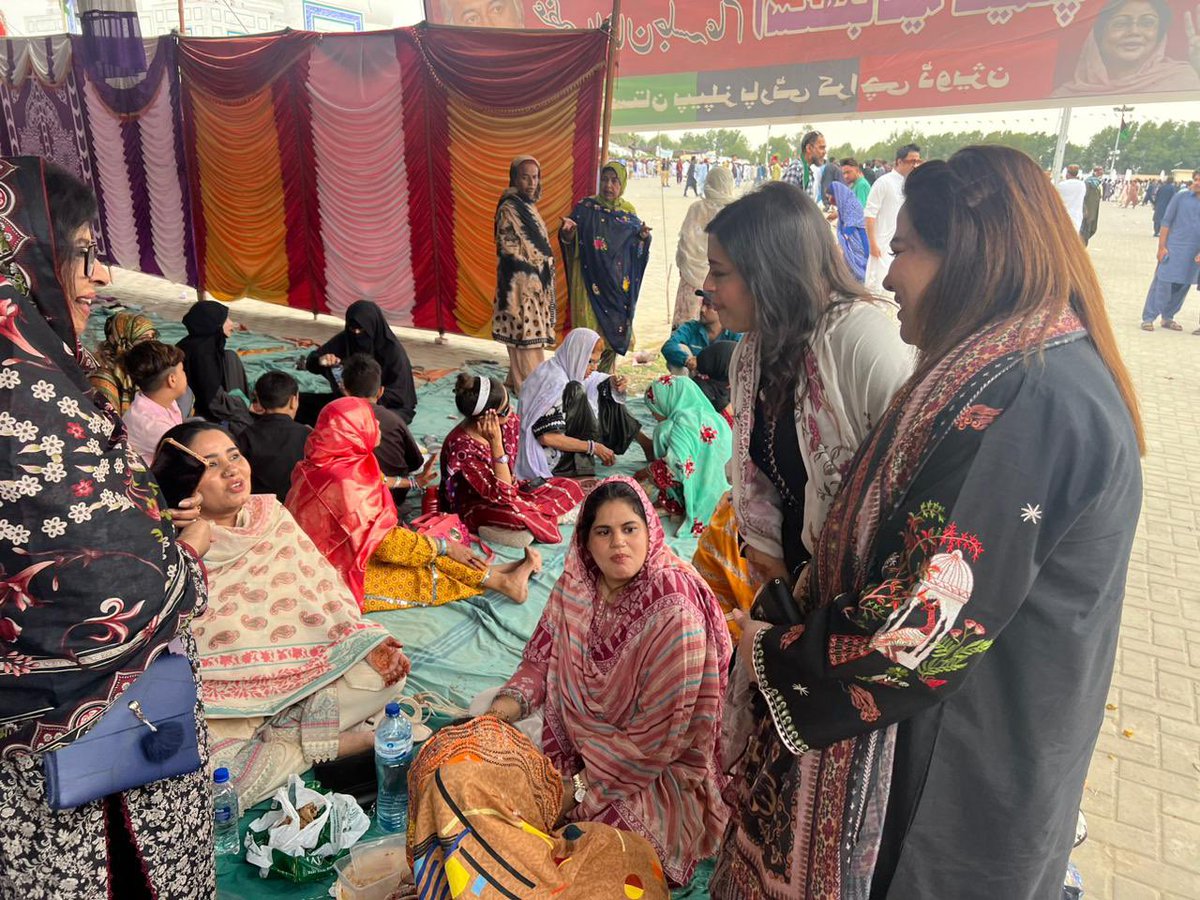 Visited Karachi Camp in GKB Jalsa Gah #SalamShaheedBhutto