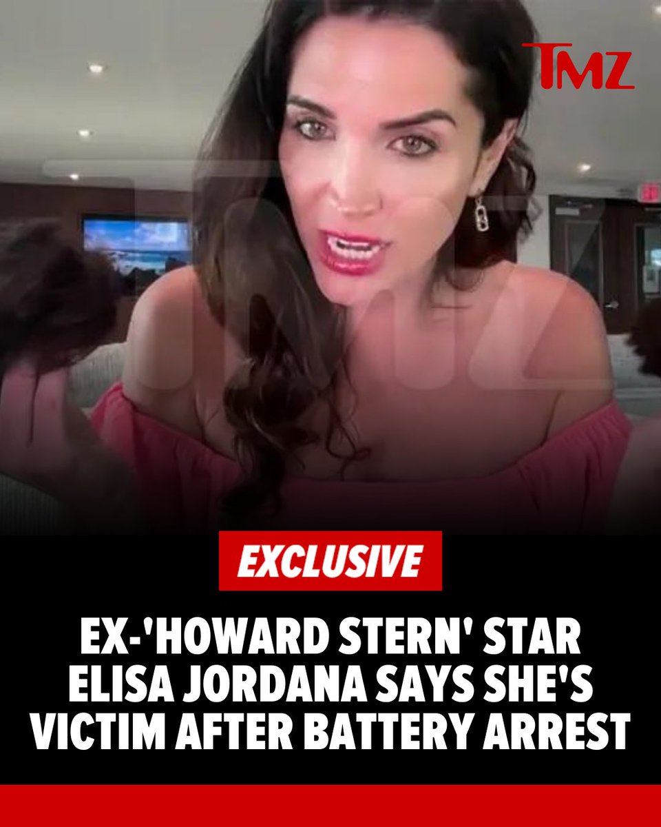 TMZ's tweet photo. #ElisaJordana's telling her side of the story following her arrest

Watch the clip 👉 https://t.co/RqAqJPqGIX https://t.co/tol7b2lQeM