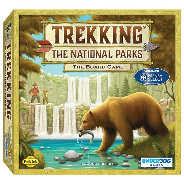 This beautifully designed board game leads players on a tour of our incredible National Parks. Each card features epic photography and educational park facts that will delight and inspire your next adventure. Shop Now: bit.ly/4aE4dBe #NationalParks #boardgames #Trekking