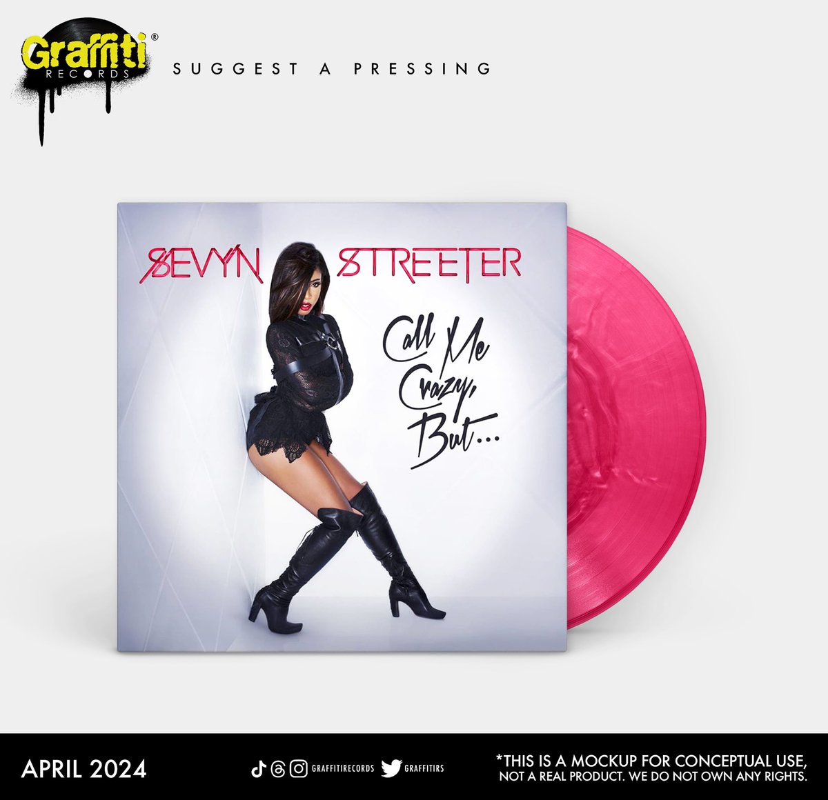 GraffitiRS's tweet photo. SUGGEST A PRESSING:
Sevyn Streeter - Call Me Crazy Butโฆ
#sevyn #callmecrazybut #SuggestAPressing @sevyn https://t.co/QZt0akmtBW
