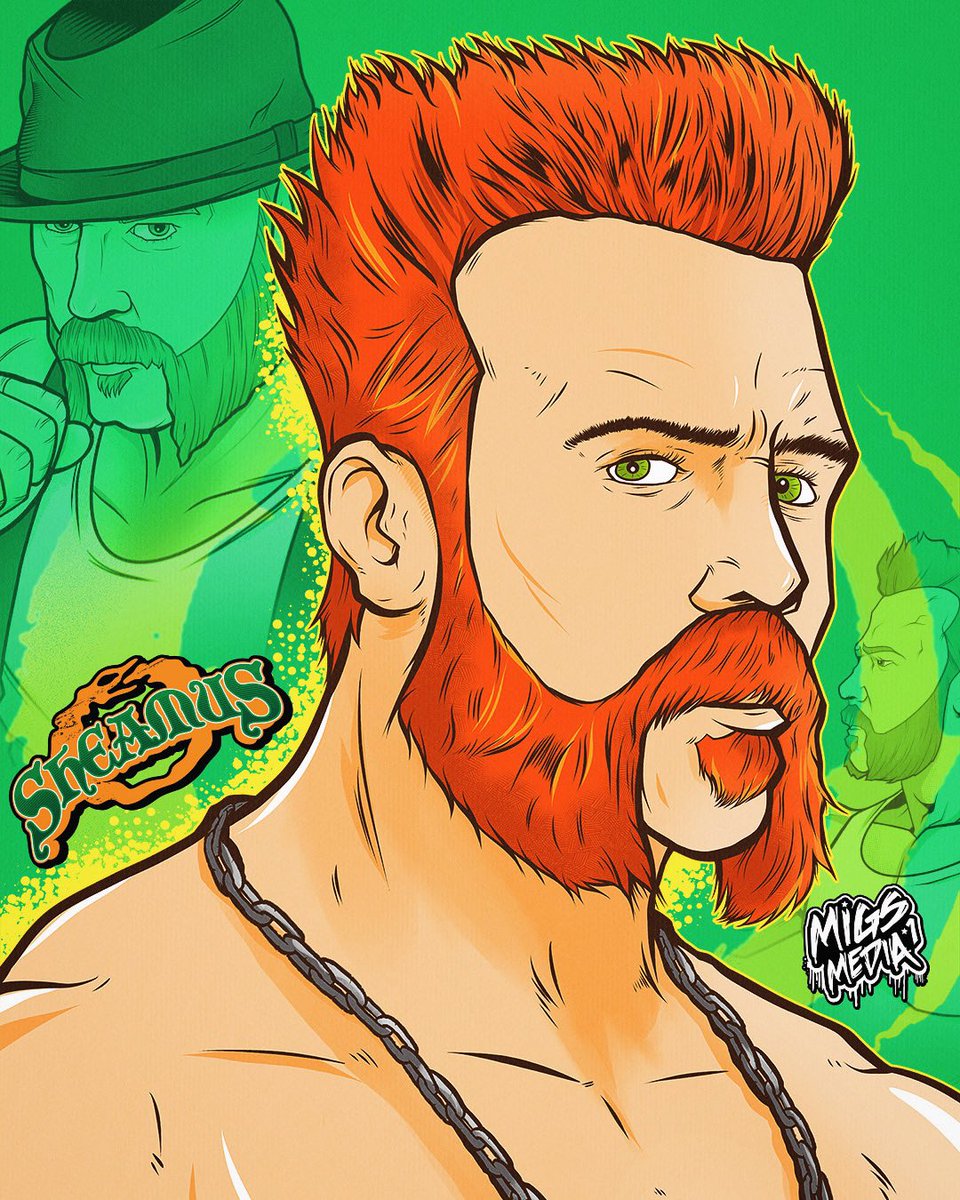 𝐂𝐄𝐋𝐓𝐈𝐂 𝐖𝐀𝐑𝐑𝐈𝐎𝐑 ☘️🇮🇪 This Monday on #WWERaw on the @USANetwork the Celtic Warrior #Sheamus returns! get ready for some banger #afterbanger fella. 🇮🇪☘️👊🏼 #WWEBacklash #WWEDraft #MigsMedia1 #CelticWarrior #WWE #banger #WWE2K #WrestleMania40 #WWE2K24 #WWEComics