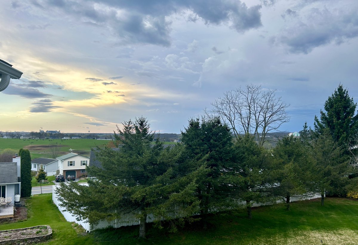 Scenes from State College, PA as a severe thunderstorm is currently impacting the area. I was able to capture these photos before lighting became close enough to be a threat. #Photography #HarrisonLilleyPhotography #HarrisonLilley