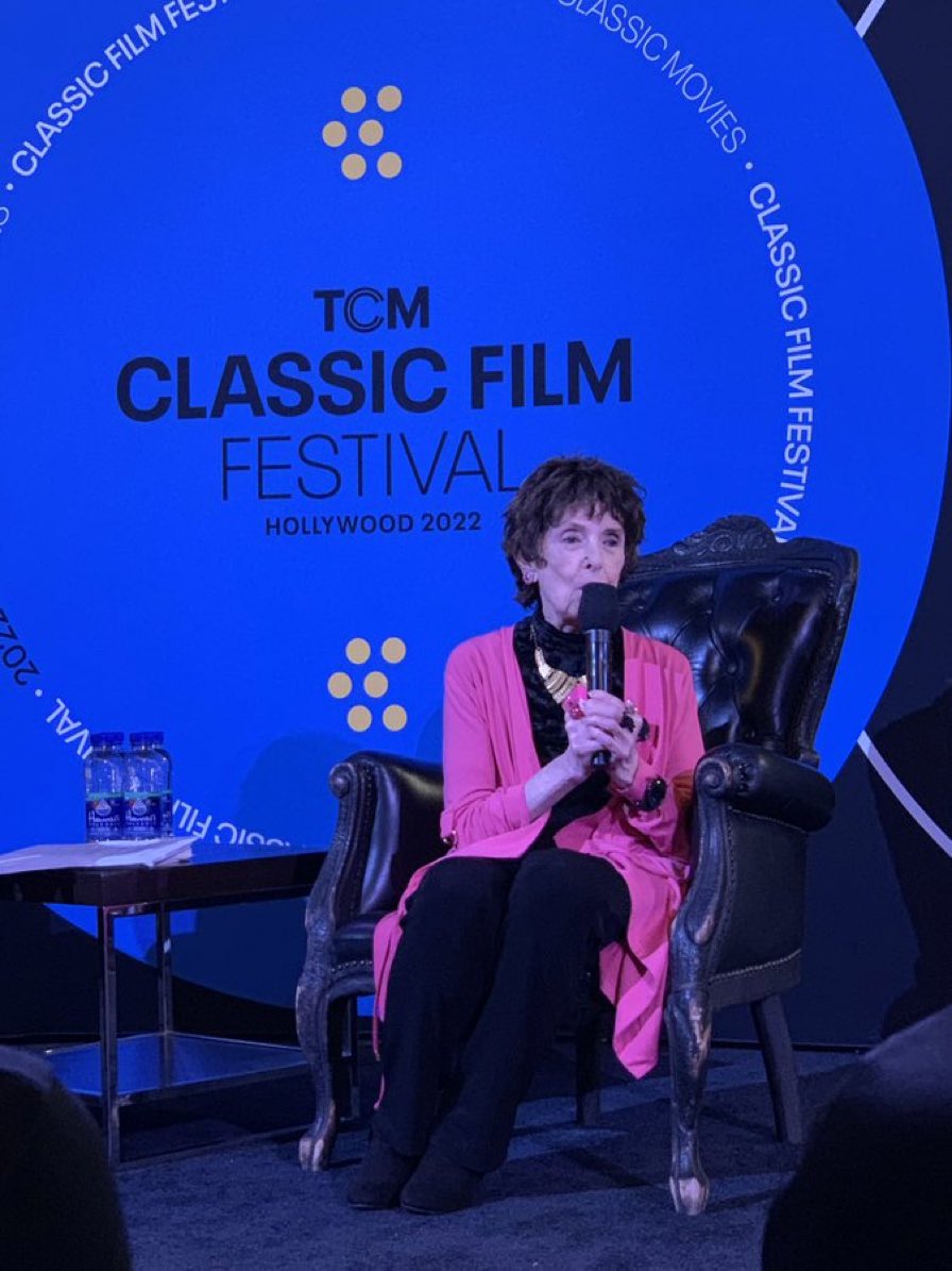 #TCMFF memories for #TCM30. When I had the best birthday ever with Margaret O’Brien. 🥹