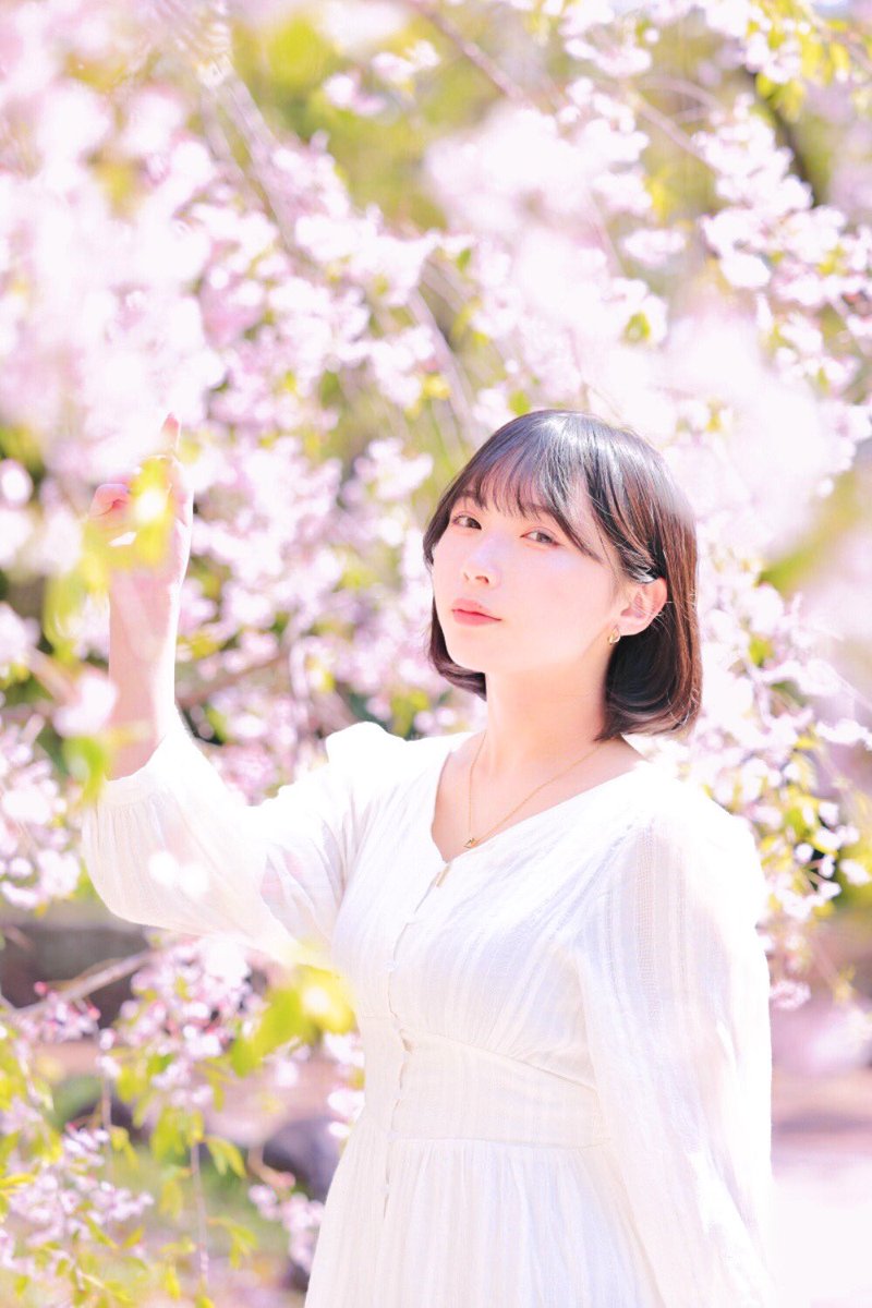 #ポートレート 
 #桜ポトレ 
model: さゆり  @sayuphoto_