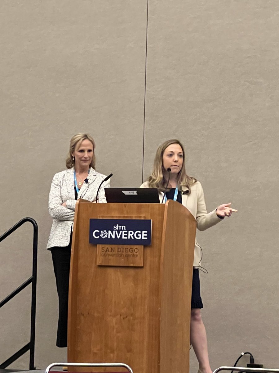 Excellent updates in periop medicine by ⁦@HollyRayMD1⁩ and ⁦@DrBSlawski⁩ at #SHMConverge24!