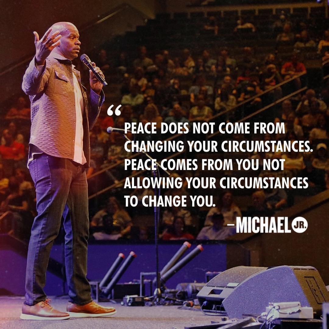 I wish you all peace as you begin a new week. Stay true to who you are and peace will find you every time.
