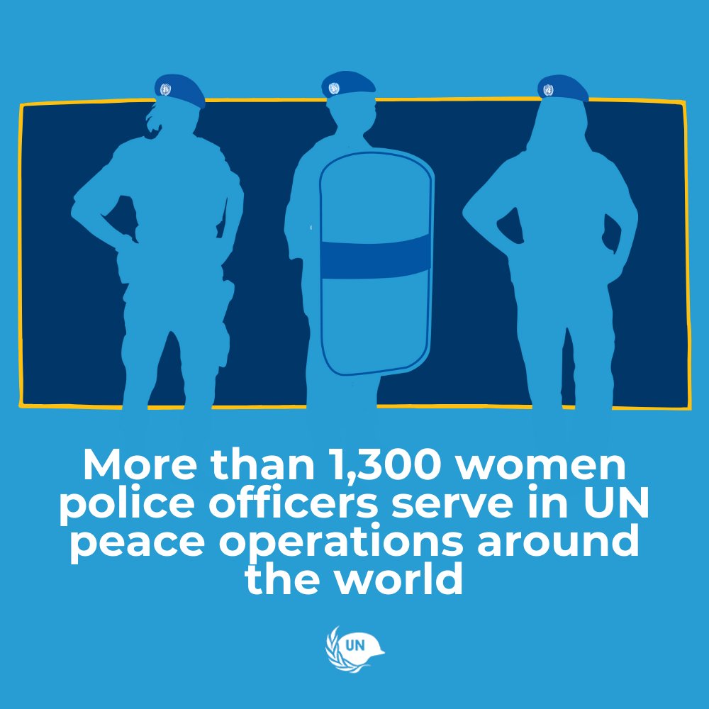 By 2028, <a href="/UN/">United Nations</a> Peacekeeping aims to deploy 30% women individual police officers and 20% within formed police units of <a href="/UNPOL/">United Nations Police</a>.

Together, we're forging a path toward greater diversity and operational effectiveness. #WomenPeaceSecurity