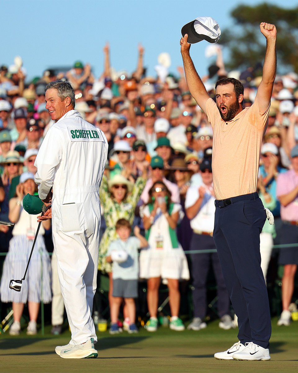 The moment. #themasters