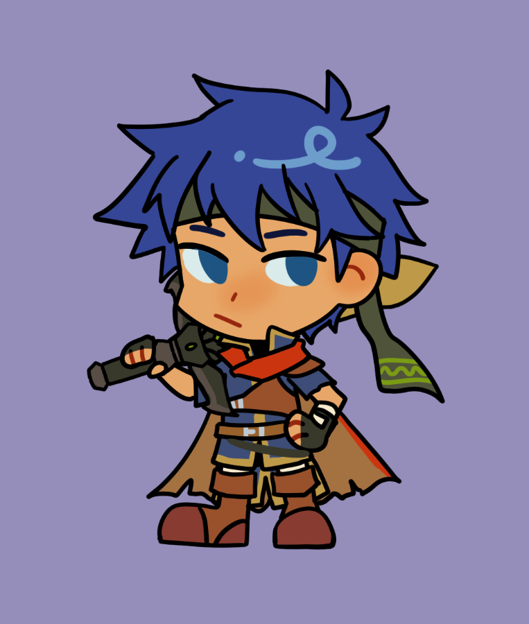 we like ike.... he will be a sticker shipped with every tellius charm PO 😙
