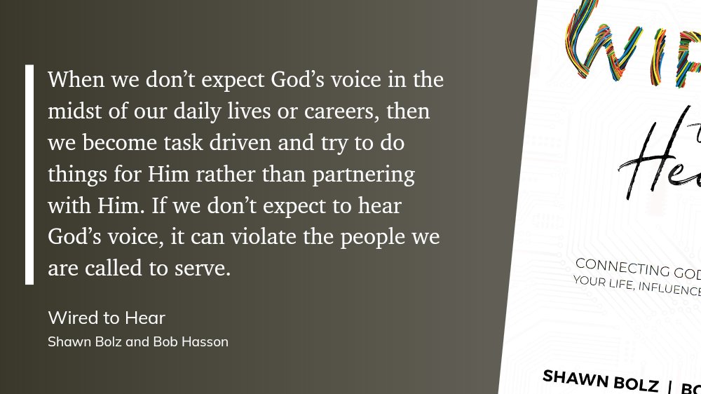 Expect His Voice. Every day. In everything.

#GodSpeaks #IntimacyWithTheFather