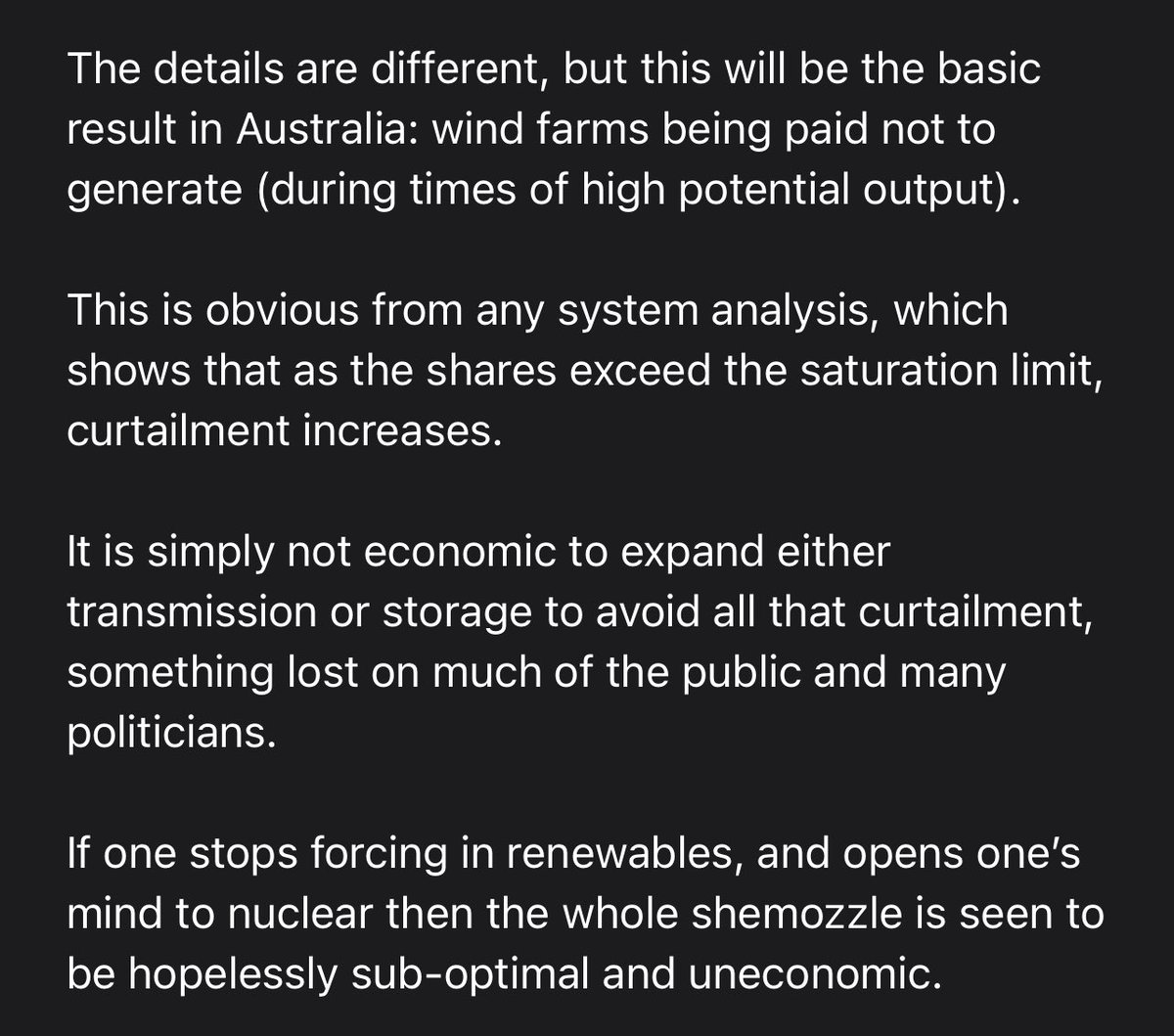 In case anyone’s unaware, the same kind of swindle as what’s happened here, a £647m swindle by a single wind farm in Scotland, is what the federal government is paving the way for in Australia. (Comment from an energy/grid expert.) #auspol #qldpol #wapol
energylivenews.com/2023/09/25/mor…