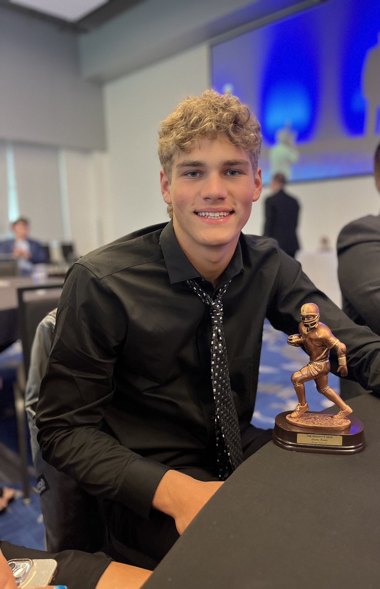CoachOverholt's tweet photo. Congratulations to @LandonBrooks21 for being named to the 2024 Prime Time 25 Team!  Eagle Pride! https://t.co/LxYHORmbI7