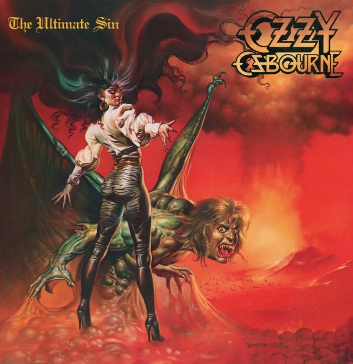 The Ultimate Sin by Ozzy Osbourne
#nomusicnolife
#メタル最高
