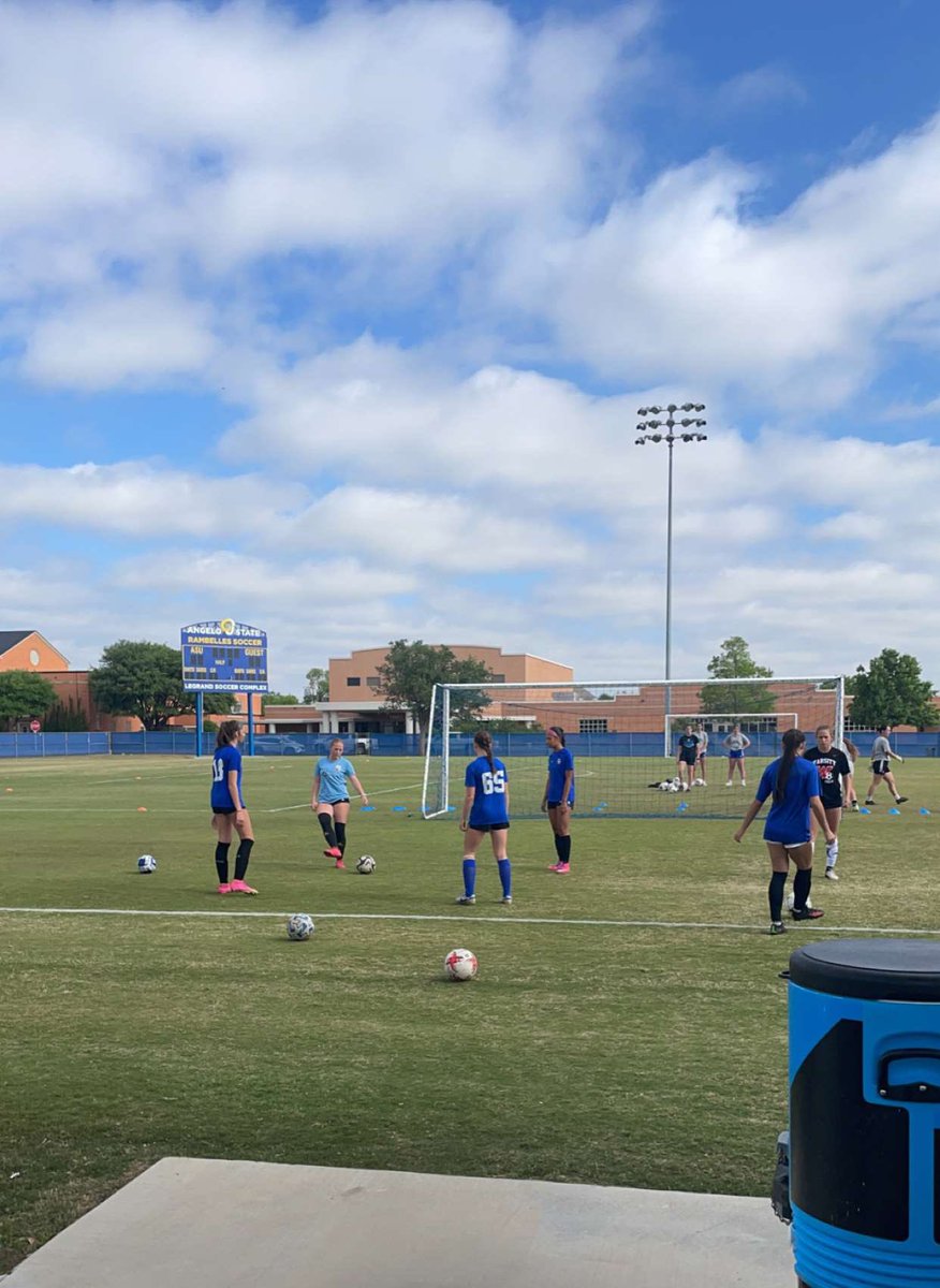 Krista Perez (@kristaperez_13) on Twitter photo Had a great time at the <a href="/BellesSoccer/">Angelo State Women’s Soccer</a> ID Camp‼️ Thank you to the players and coaches that made this fun! 💯🔥 Had a great time at the <a href="/BellesSoccer/">Angelo State Women’s Soccer</a> ID Camp‼️ Thank you to the players and coaches that made this fun! 💯🔥