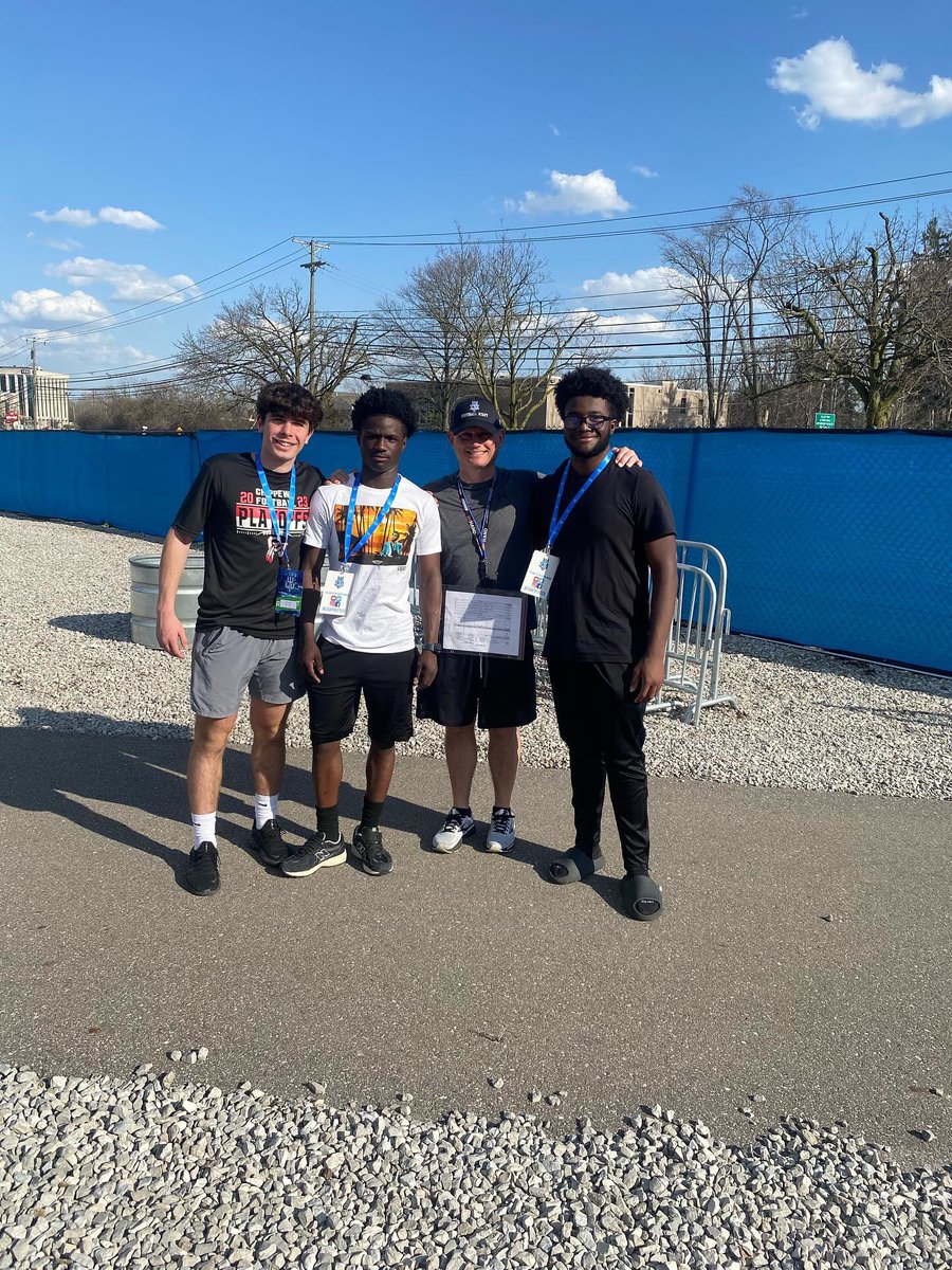 Had a great day at LTU’s Future Prospect’s Day🤍💙 <a href="/damariconner8/">Damari Conner</a> @CoachMerchLTU <a href="/haddad_juliano/">K/P Juliano Haddad</a>